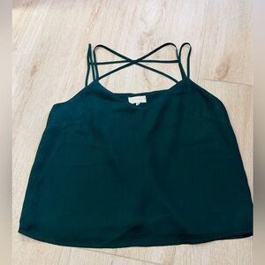 Elegant Green Women's Top